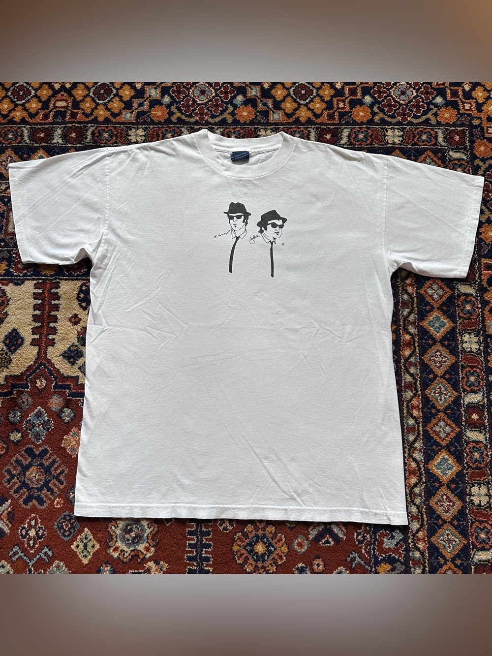 90s Vintage House of Blues Graphic White T-Shirt